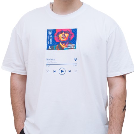 Футболка «Kalush Orchestra» Білий