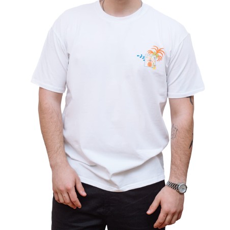 T-shirt «Crimean Tatar embroidery - code of the nation» white