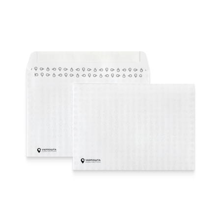 Конверт С4 229х324 мм Білий