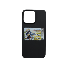 Case for mobile phone Apple іPhone with postage stamp «GUR»