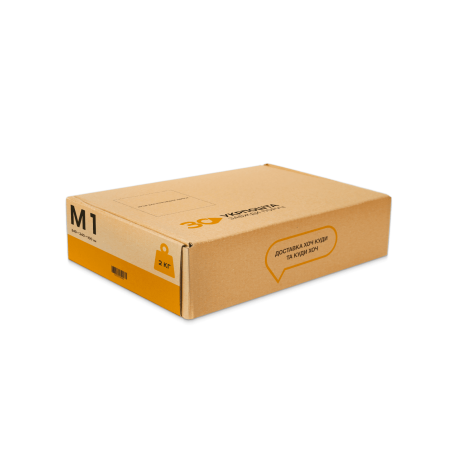 2 kg box (340x240x100 mm) Ukrposhta M1 (10 pieces per package)