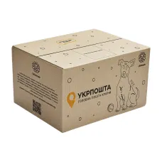 Коробка 5 кг Песик (393х233х206 мм) UAnimals Укрпошта (у пакованні 10 штук)