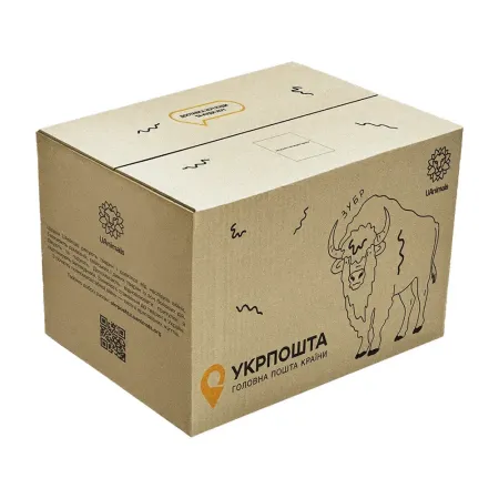 Коробка 30 кг Зубр (690х390х420 мм) UAnimals Укрпошта (у пакованні 10 штук)