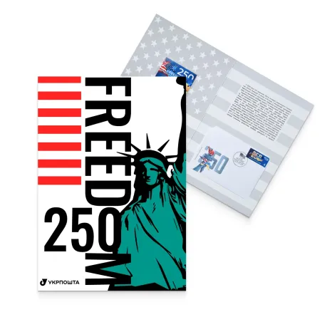 Stamp booklet «FREEDOM. Celebrating the 250th Anniversary of U.S. Independence»