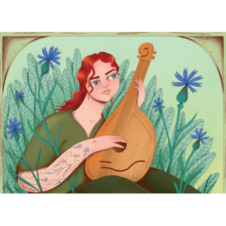 Art postcard (audio) "Fight - already fight". Kateryna Polishchuk (Bird)