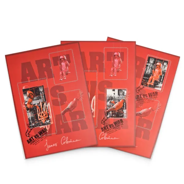 Картмаксимуми «ART vs WAR. James Colomina»