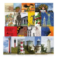 Set of art cards 2025 (21 pcs.)