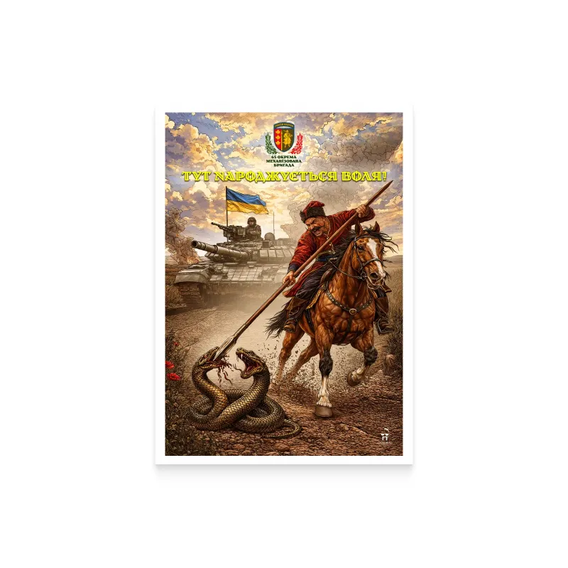 Set of cards «65th Separate Mechanized Brigade “Velykyi Luh”»