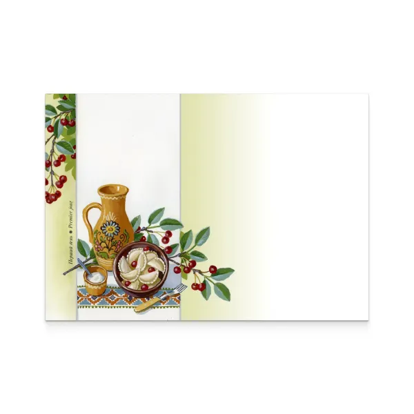 Конверт «Перший день. Вареники з вишнею»