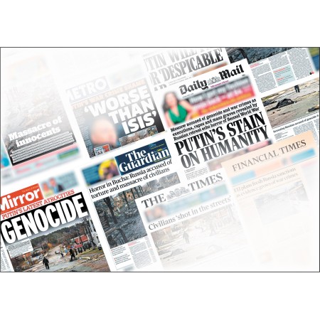 Конверт «Не забудемо! Не пробачимо! Буча. Ірпінь. Гостомель»