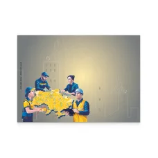 Cover «First Day. Heroic professions. Ukraine in connection»