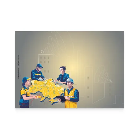 Cover «First Day. Heroic professions. Ukraine in connection»