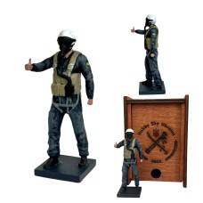 Collectible figure "Ghost of Kyiv" painted 70x27 mm