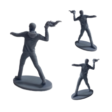 (Pre-order) Figure product "Patriot with Molotov cocktail" 51x73 mm