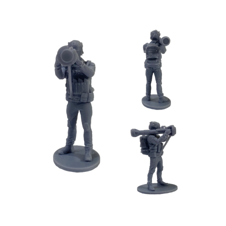 Figure product "Soldier with NLAW" 39x70 mm
