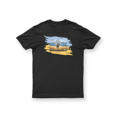 T-shirt "Rosijskij vijskovij korabel, idi ….!" black color
