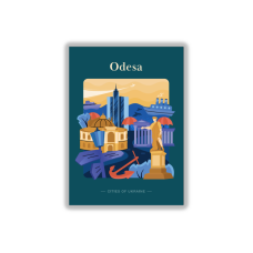 Art postcard "Cities of Ukraine. Odesa"
