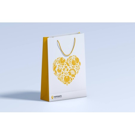 Gift bag "Heart of Ukraine" cardboard