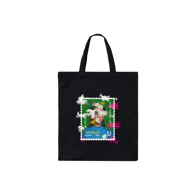 Shopper bag "PEACE" twill 38x42 cm
