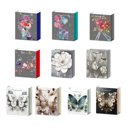 Набір подарункових пакетів 26х32х10 мм (10 шт.)