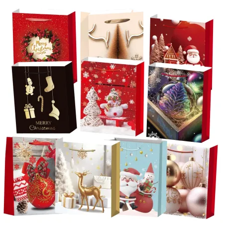 Набір подарункових пакетів 31х40х12 мм (10 шт.)