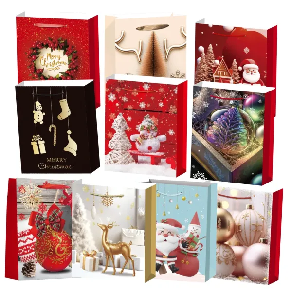 Set of gift bags 31x40x12 mm (10 pcs.)