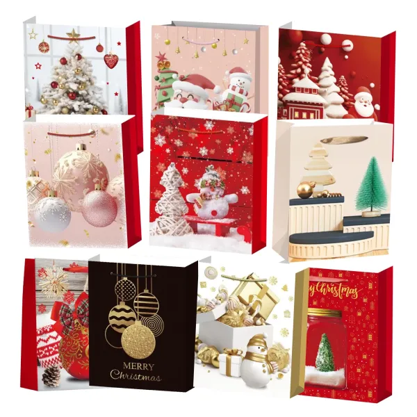 Set of gift bags 26х32х10 mm (10 pcs.)