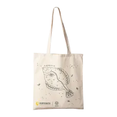 Сумка-шопер Камбала UAnimals (біла)