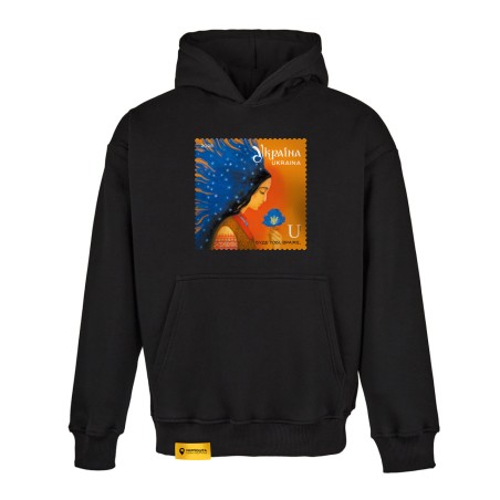 Oversized hoodie «You will do as the Witch says, enemy» Black