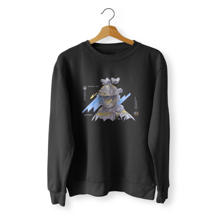 Sweatshirt of the Armed Forces of the Special Operations Forces, black color