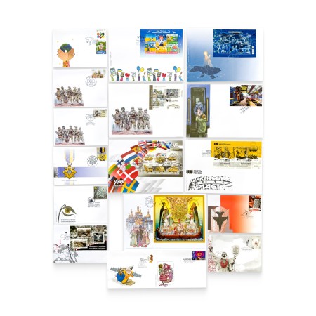Set of FDC cancelled 2023 (17 pieces)