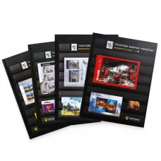 Набір з 4-х ексклюзивних альбомів (клясерів) воєнного часу 2022 - 2025 р.в.