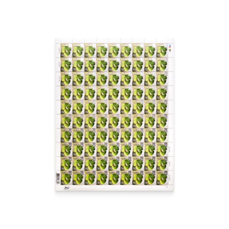 Марка поштова стандартна N в аркуші