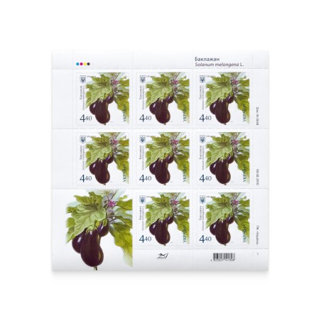 Sheet "Eggplant" (on self-adhesive paper)