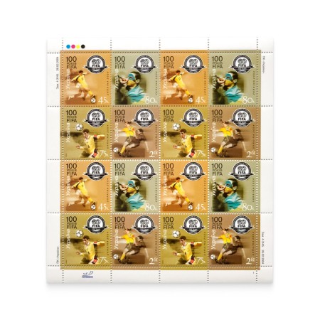 Sheet «100 years of FIFA»