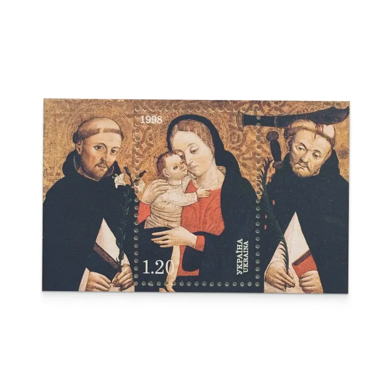 Block «Lviv Picture Gallery. Madonna with the Infant and Two Saints»
