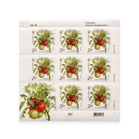 Sheet «Tomato» on self-adhesive paper