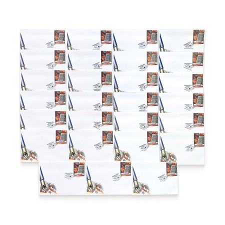 Covers with special cancellation «Fighers of Evil» (set of 27 covers)